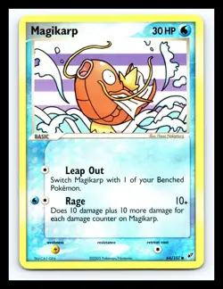 💥 Magikarp 64/107 Pokemon Deoxys Non Holo 2005 - Image 1