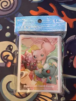 Mew Manaphy Diancie 64 Sleeves Japanese Pokemon Center Exclusive Sealed DF27 - Image 1