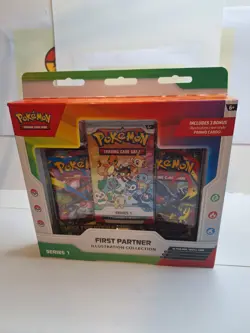 Pokemon TCG First Partner Illustration Collection Series 1 New Sealed - Image 1
