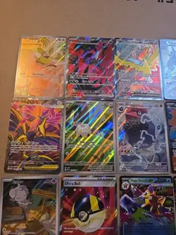 24 Card Modern Pokemon Lot!- 10 Full Art/IR 14 Ex Double Rare! - Image 2