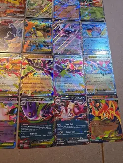 24 Card Modern Pokemon Lot!- 10 Full Art/IR 14 Ex Double Rare! - Image 4