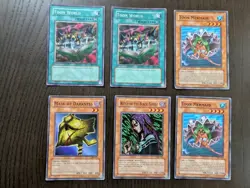 Yu-Gi-Oh Starter Deck Pegasus Toon Vintage Lot Witch of the Black Forest - Image 1
