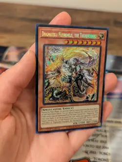 Dogmatika Fleurdelis, the Thunderbolt-DOOD-EN026-1st Edition-Yugioh! - Image 4
