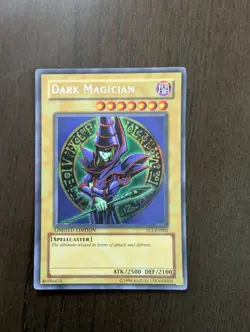 Yu-Gi-Oh TCG Dark Magician FL1-EN002 Limited Edition Secret Rare Holo Card - Image 1