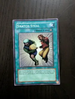 Yu-Gi-Oh Snatch Steal SD1-EN010 Starter Deck Joey Ultra Rare - Image 1