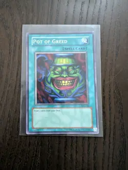Yu-Gi-Oh Pot of Greed SYE-040 Starter Deck Yugi Ultra Rare - Image 3