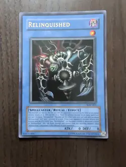 Yu-Gi-Oh Relinquished SDP-001 Starter Deck Pegasus Ultra Rare - Image 1