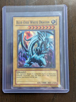 Yu-Gi-Oh Vintage Blue-Eyes White Dragon SKE-001 Starter Deck Kaiba Ultra Rare - Image 3