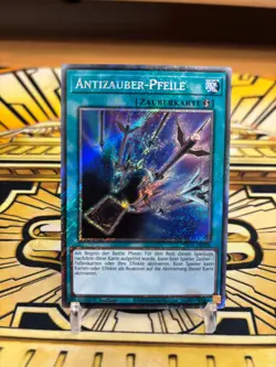 Yugioh Antizauber-Pfeile Platinum Secret Rare RA03-DE264 - Image 1