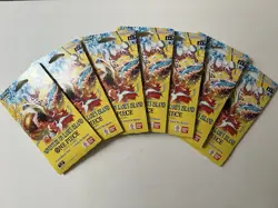 One Piece TCG OP15-EB04 - Sleeved Booster Packs (Lot Of 7) - Image 1