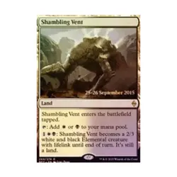 WOTC MtG Prerelease Promos Shambling Vent (P) (Foil) NM - Image 1