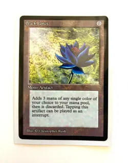 LOT OF 81 !!! WOTC R&D Black Lotus Sleeve Magic The Gathering MtG EXCLUSIVE RARE - Image 2
