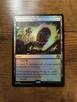 Wastewood Verge R 0268 Foil Aetherdrift MTG NM - Image 1