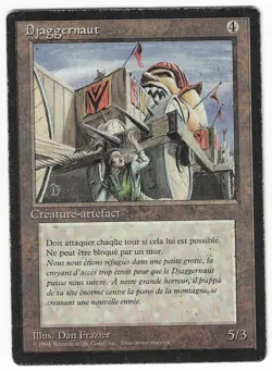 ►Magic-Style◄ MTG - Juggernaut - French Revised FBB - Played/Poor - Image 1