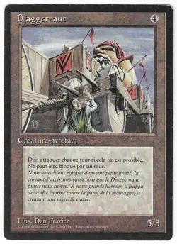 ►Magic-Style◄ MTG - Juggernaut - French Revised FBB - Played - Image 1