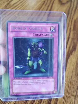 Yu-Gi-Oh TCG Robbin’ Goblin Metal Raiders 1st Edition MRD-135 Rare NM-MT - Image 1