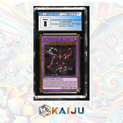 Yu-Gi-Oh! Crimson Nova Trinity Dark Cubic Lord 2017 MVP1-ENG40 Gold 1st CGC 8 - Image 1