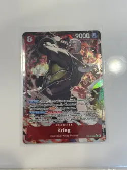 One Piece Card Game | Krieg OP15-008 SR ALT ART IN-HAND | OP15 | English | NM/M - Image 1