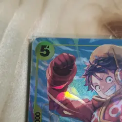 Bandai One Piece CCG Monkey.D.Luffy SR OP07-109 Awakening Holo 6000 Power - Image 2