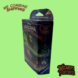 Disney Lorcana Shimmering Skies Starter Deck Scar Sealed TCG Emerald - Image 3