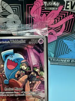 Sealed Team Rocket's Wobbuffet 203 Sv: Scarlet & Violet Promo Holo - Image 3