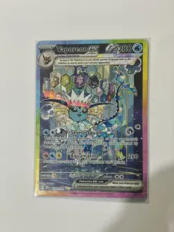 Pokemon TCG Vaporeon EX Sir 149/131 Prismatic Evolutions. Read description - Image 5