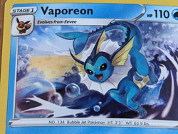 Vaporeon 030/185 ~ Alternate COSMO Holo ~ Promo Eevee Collection ~ Pack Fresh!! - Image 5
