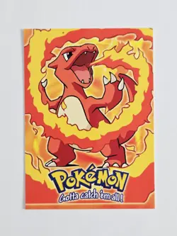 Charmeleon E5 Of 12 Topps Blue Label Non Holo Pokemon Card Sku850 - Image 1
