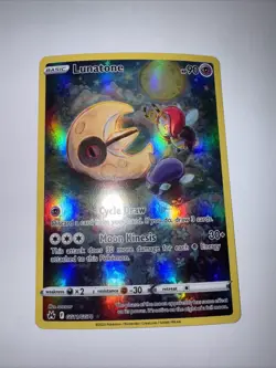 Lunatone - GG11/GG70 - Pokemon Crown Zenith Galarian Gallery Holo Card NM - Image 1