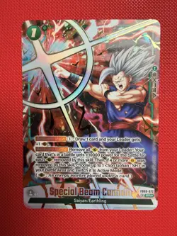 Special Beam Cannon FB09-072 Alternate Art Dual Evolution Dragon Ball Card ENG - Image 1