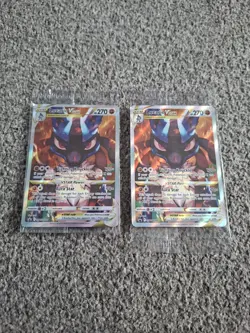 2x SEALED Lucario VSTAR SWSH291 Pokemon Card Crown Zenith ETB Black Star Promo - Image 1