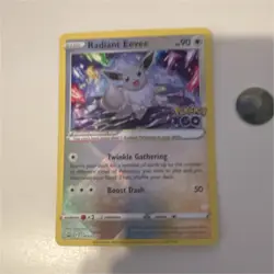 The Pokemon Company Radiant Eevee SWSH230 Promo Holo Card 90 HP English - Image 1