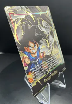 Energy Marker E03-05 Son Goku Gold Prize Promo Dragon Ball Card English - Image 2