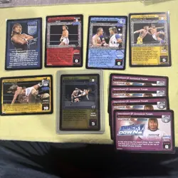 WWE WWF Raw Deal CCG - Funaki card lot. - Image 1
