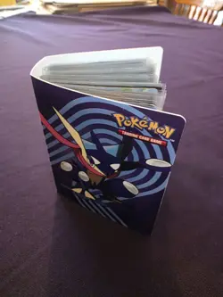 Pokemon 30+ EX cards! TCG Mini Binder Greninja/Lapras binder full of EX cards - Image 1