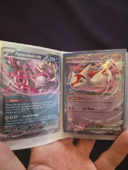 Pokemon 30+ EX cards! TCG Mini Binder Greninja/Lapras binder full of EX cards - Image 3