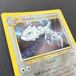 Pokemon Steelix 15/111 Neo Genesis 2000 Stage 1 110 HP Holo Rare English Card - Image 2