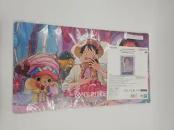 One Piece card game Whole Cake Island Nami Playmat and Card english - Image 1