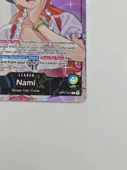 One Piece card game Whole Cake Island Nami Playmat and Card english - Image 4