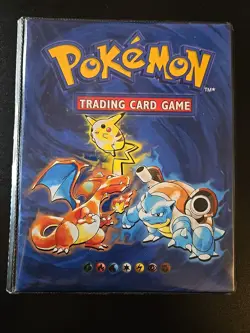 Pokemon TCG Vintage 1999 WOTC Card Album Binder WOC08320 742818083201 - Image 1