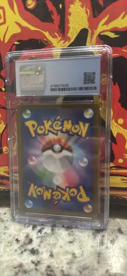 CGC Pristine 9.5 GEM MINT Japanese Pokemon 2021 Pikachu V 222/184 VMAX Climax - Image 2