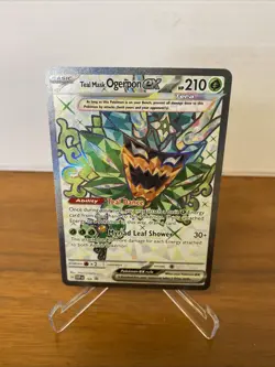 Teal Mask Ogerpon EX 166 Sv: Scarlet & Violet Promo Cards Holo - Image 1