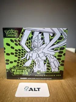 Pokemon TCG Perfect Order PKC Pokemon Center Elite Trainer Box ETB New *tear* - Image 5
