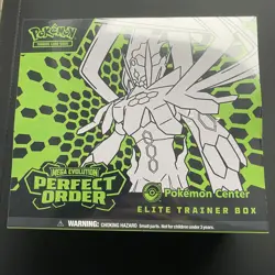 Pokemon TCG Perfect Order Pokemon Center Elite Trainer Box ETB New *Tear - Image 1