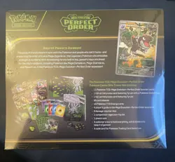 Perfect Order Pokemon Center Elite Trainer Box ETB Pokemon TCG new/sealed - Image 3