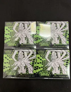 Pokemon Perfect Order Pokemon Center Elite Trainer Box ETB x3 - Brand New Sealed - Image 1