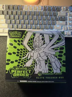 X2 Pokemon TCG Perfect Order Pokemon Center ETB - Image 2