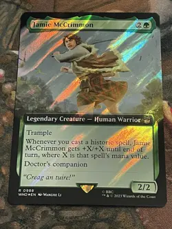MTG - 1x Jamie McCrimmon - Extended Surge Foil / Doctor Who NM - Image 1