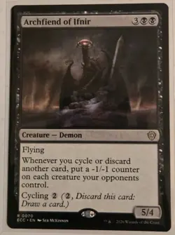 Archfiend of Ifnir Commander: Lorwyn Eclipsed Regular - Image 1