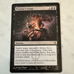 1x MTG Praetor's Grasp - New Phyrexia (NPH) 71/175 - Magic the Gathering NM - Image 1
